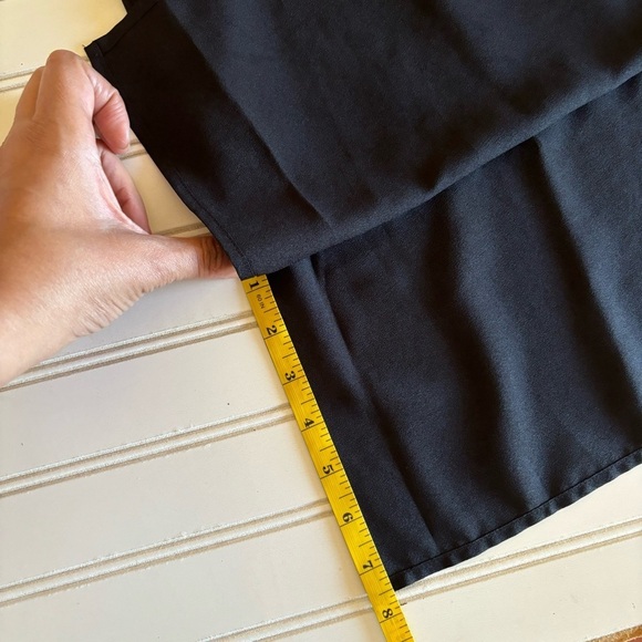 Calvin Klein pocket tunic blouse hem split size Large - Picture 9 of 9